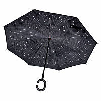Умный зонт Lesko Up-Brella Метеоритный дождь женский
