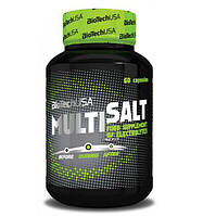 Сольові капсули з електролітами BioTech MULTI SALT 60 капсул