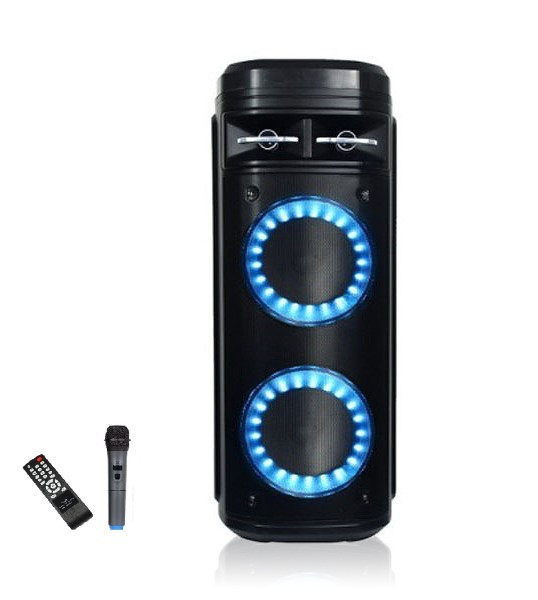 Колонка акумуляторна ZXX-5511 partybox з радіомікрофоном (150W/USB/BT/FM/TWS), фото 1