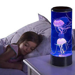 Лампа — нічник зі світлодіодними медузами LED Jellyfish Mood Lamp 7 режимів світіння