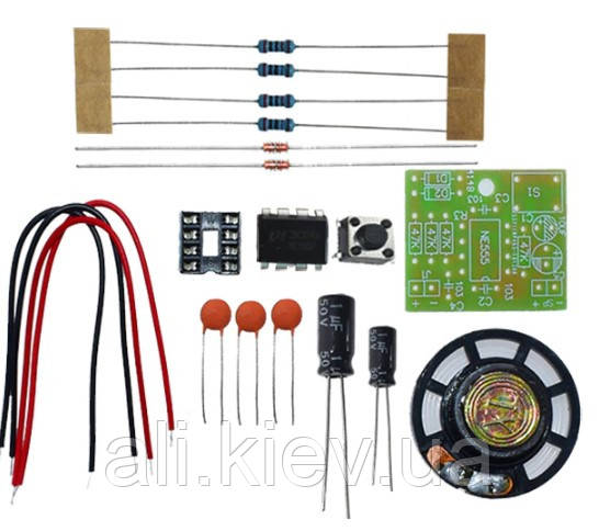 Набір, дверний дзвінок, плата NE555 для самостійного збирання, DIY