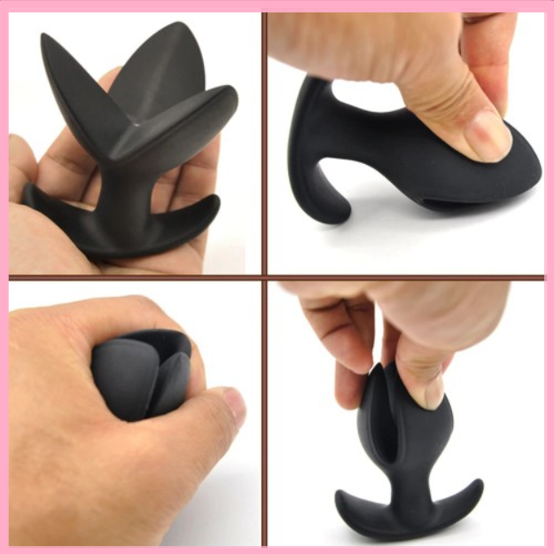 Силіконовий анальний розширювач корка, інтимні іграшки для дорослих, фото 1