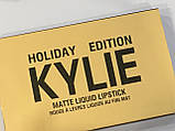 Набір рідких матових помад Kylie Holiday, Кайлі Холідей, фото 2