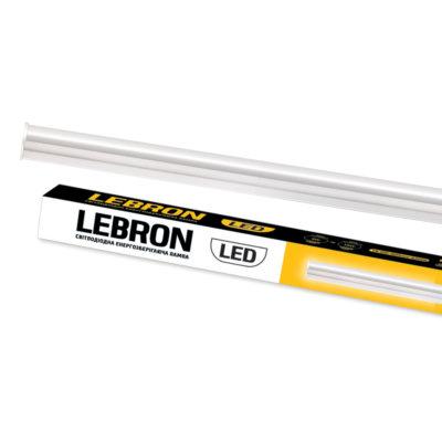 Світлодіодний світильник 4W лінійний Lebron LED L-T5-PL 4100K 400Lm 300мм