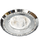 Стельовий світильник Feron DL 103-c прозорий хром MR16, фото 2