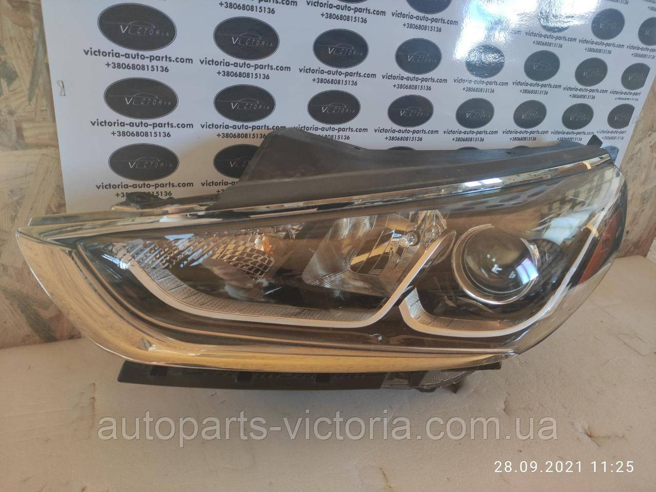 Фара Hyundai Sonata 2018-2019 галоген ліва, фото 1