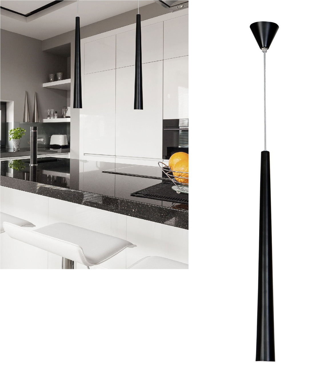 Підвісний світильник Nowodvorski 5405 QUEBECK Black GU10