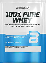 Протеїн 100% Pure Whey BioTech 28 г Шоколад - Арахісова паста