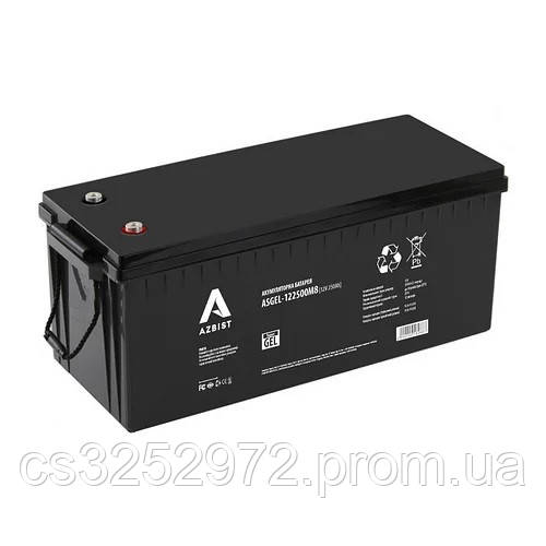 Гелева акумуляторна батарея Azbist ASGEL-12 250 0M8