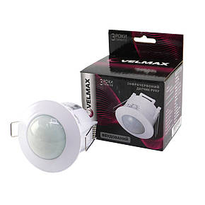 Вбудований датчик руху кут 360 ° VELMAX V-ІМS-40 AC220-240V (ST41), фото 1