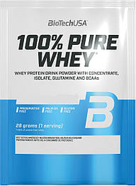 Протеїн 100% Pure Whey BioTech 28 г Печиво - Крем