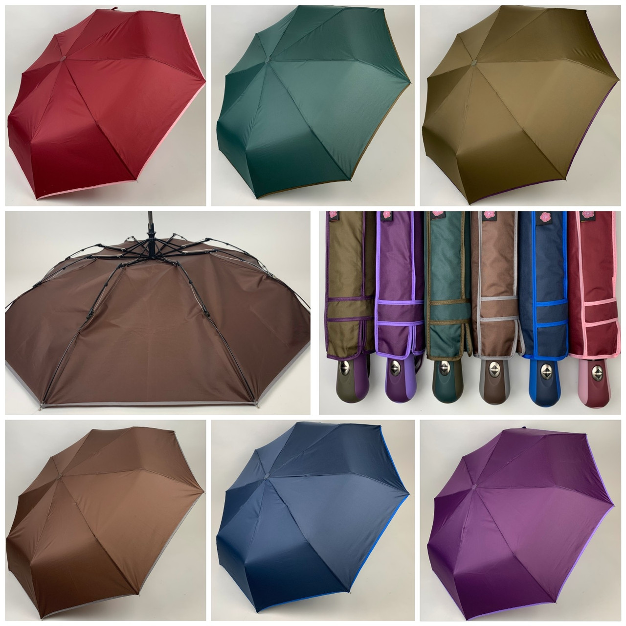 Жіноча парасоля-автомат на 8 спиць від Susino, 6819, фото 1