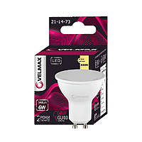 LED лампа 6W VELMAX V-MR16 220V GU10 3000K 540Lm