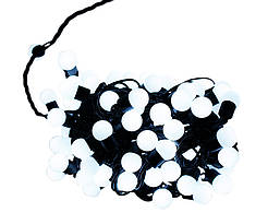 Новорічна гірлянда 500 LED / 50 м, Білий холодний світ, фото 3