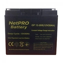 Аккумулятор NetPRO GP 12-20S