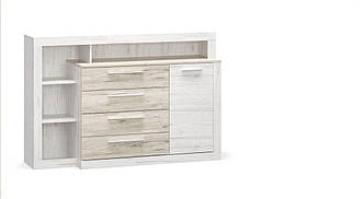 Комод КІМ 1Д4Ш спальні КІМ Меблі Сервіс