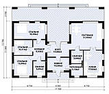 MS-015. Проект дома в стиле хай-тек, фото 3