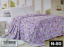 Плед мікрофібра 160*210 Єдиноріжки