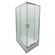 Душова кабіна Artex ST-8-12 120x80x185 прозора БЕЗ ПІДДОНА, фото 3
