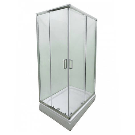Душова кабіна Artex ST-8-12 120x80x185 прозора БЕЗ ПІДДОНА, фото 1