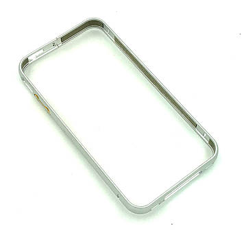 Чохол Бампер Metall iPhone 4/4S Silver
