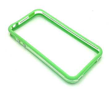 Чохол Бампер Plastic iPhone 4/4S Green