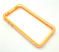 Чехол Бампер Plastic iPhone 4/4S Orange