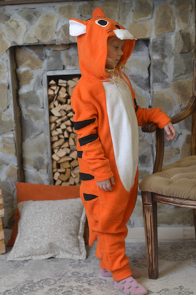Піжама костюм Кигуруми Тигр дитяча, підліткова, фото 2