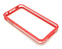 Чехол Бампер Plastic iPhone 4/4S Red