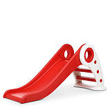 Дитяча пластикова гірка Bambi WM19025-3 | Гірка для дітей Червона, фото 3