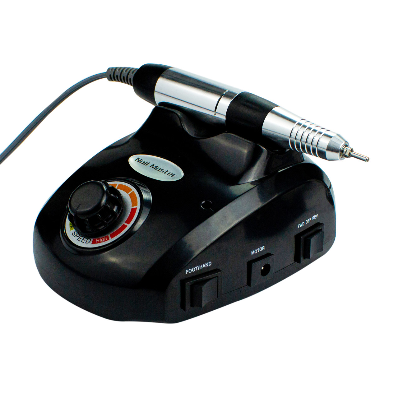 Фрезер для манікюру з насадками Nail Master ZS 603 65Вт 45000об/хв машинка для нігтів для зняття лаку фрейзер