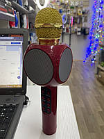 Мікрофон-колонка bluetooth WS-1816 red Wster