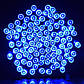 Новорічна гірлянда 300 LED, IP44, Довжина 24 М, Блакитний світло, фото 2