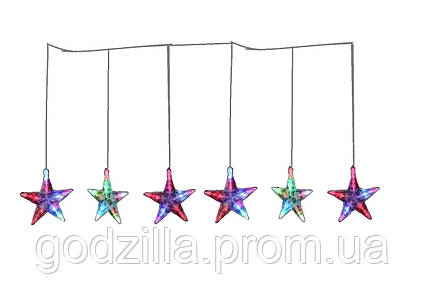 Новорічна гірлянда "Зірочки" 100 LED, Довжина 4M