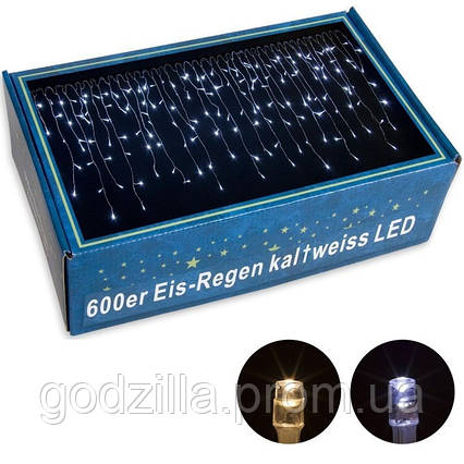 Новорічна гірлянда штора 600 LED 15 м