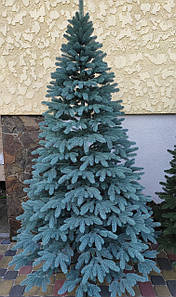 Лита ялинка Преміум 1.80 м. блакитна, ялинка з пластику, штучна, новорічне пишне дерево