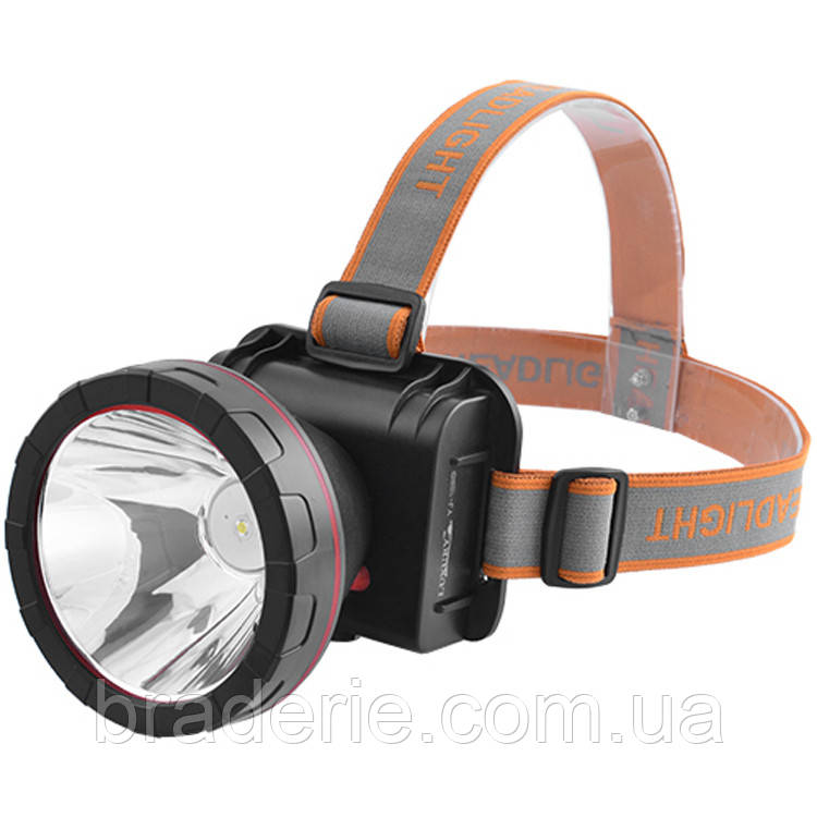 Ліхтар налобний 1850 15W ЗП 220V