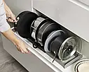 Сушарка для посуду розсувна "DrawerStore" 30.6х20.4х14.7см з пластику Joseph Joseph, фото 9