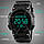 Skmei 1248 чорні чоловічі спортивні годинник, фото 7