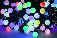 Новогодняя гирлянда 100 LED / 10 м, Разноцветный свет Супер цена EAE