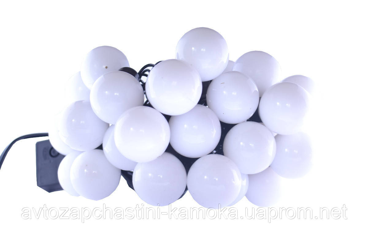 Новорічна гірлянда 20 LED, біле холодне світло Супер ціна EAE