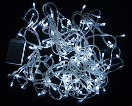 Новогодняя гирлянда 200 LED, 15M, Прозрачный провод тулс, фото 2