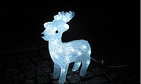 Новогодняя акриловая статуя олененок RENIFER, Светящиеся новогодние олени 30 LED Супер цена EAE