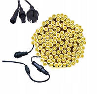 Новорічна гірлянда 8 м 100 LED (Теплий білий) Супер ціна EAE