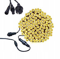 Новорічна гірлянда 14,5 м 200 LED (Теплий білий колір) Супер ціна EAE