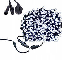 Новорічна гірлянда 35 м 500 LED (Холодний білий колір) Супер ціна EAE