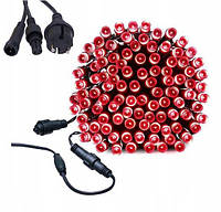 Новорічна гірлянда 23 м 300 LED (Червоний колір) Супер ціна EAE