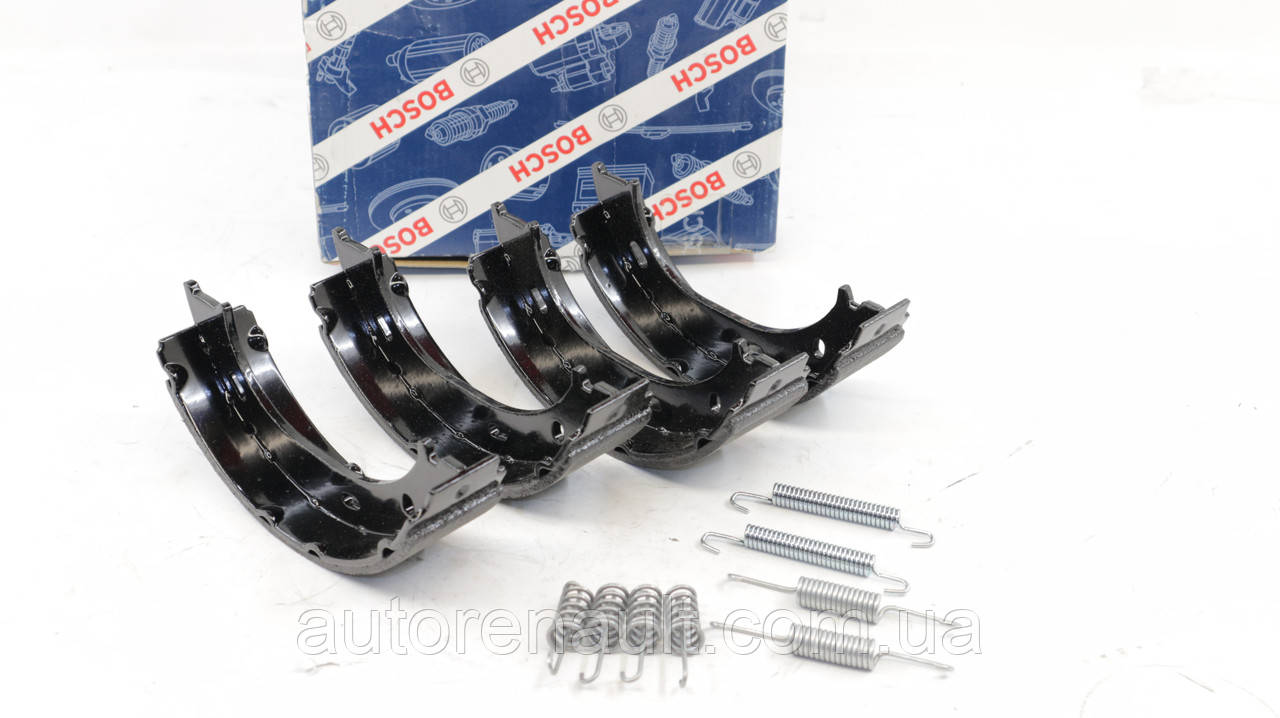 Комплект колодок ручного гальма (з пружинками) на Фольксваген ЛТ 28-35 1996-2006 -> BOSCH — 0986487610, фото 1