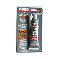 Герметик силиконовый серый ABRO 999-АВ 85г 155489