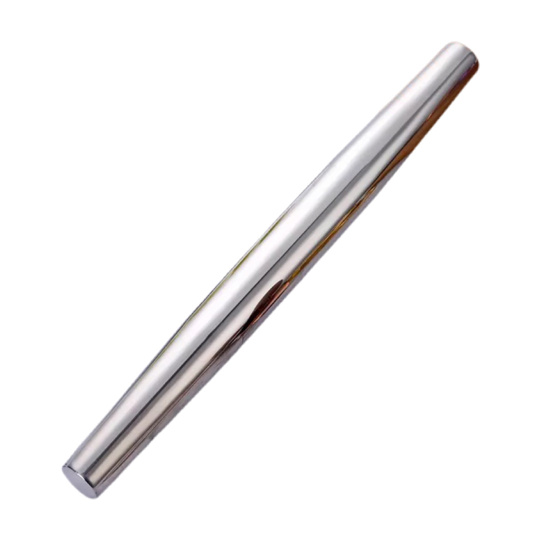 Скалка металлическая Серебро (32,5см)